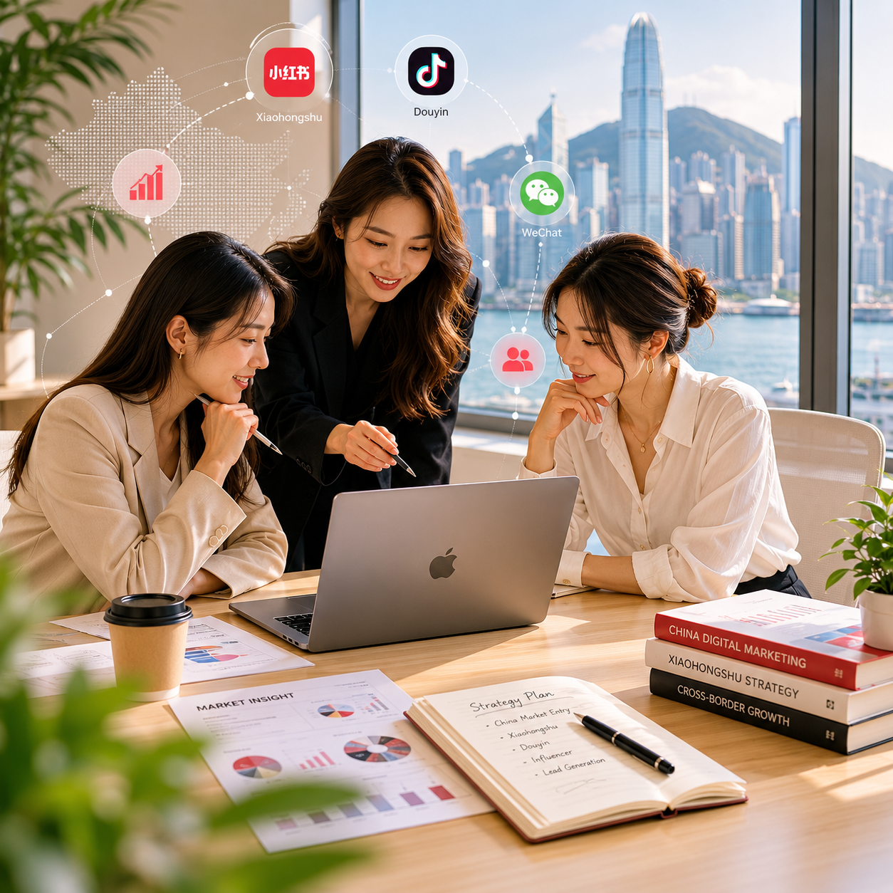 Cross-border marketing team